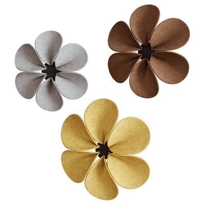 HEY-SIGN Silent Flower墙壁装饰品3D模型（OBJ,FBX,MAX）