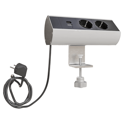 带电源线的Donel Ovaledesign桌面插座3D模型（OBJ,FBX,MAX）