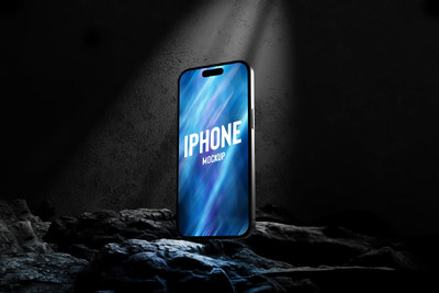 iPhone 15 Pro 样机 (PSD,JPG)