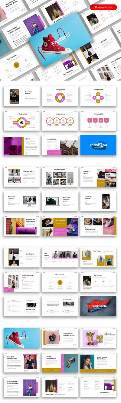 商业机构展示 PPT模版 (PPTX)