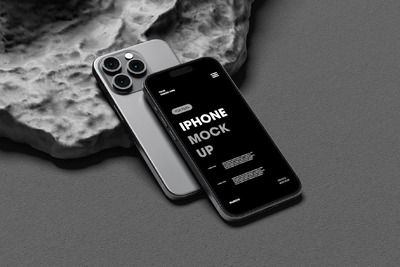 iPhone 手机样机 (PSD)