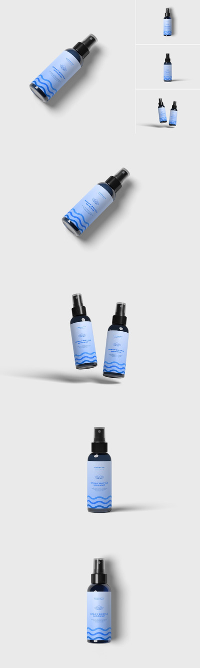 喷雾瓶样机 (PSD,PDF)