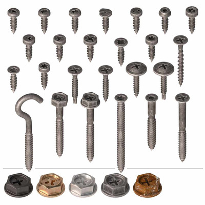 螺钉3D模型（OBJ,FBX,MAX）