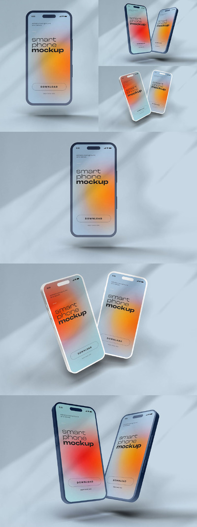 iPhone 14 Pro 手机样机（PSD）