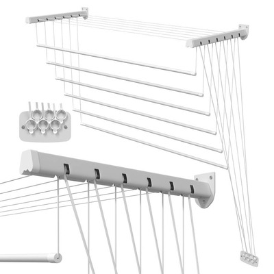 Gimi Lift 1200mm壁挂式晾衣架3D模型（FBX,MAX）
