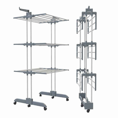 折叠式晾衣架3D模型（OBJ,FBX,MAX）