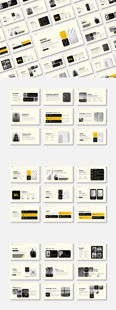 业务演示 PPT模版 (PPTX)