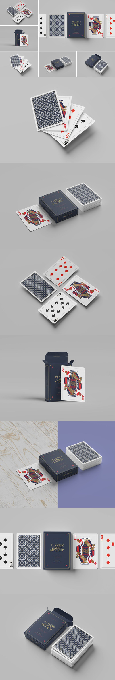 扑克牌样机 (PSD)