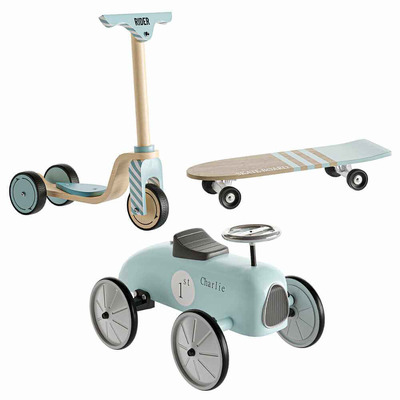 儿童滑板 滑板车 儿童车3D模型（OBJ,MAX）