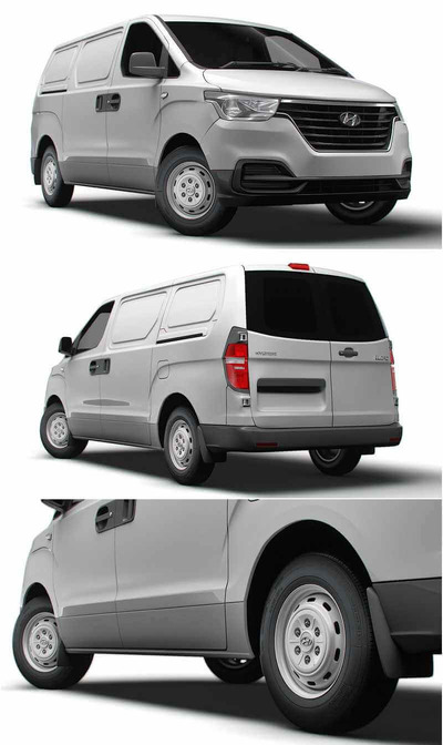 2023 Hyundai iLoad korean汽车3D模型（OBJ,FBX,MAX,LWO,C4D）