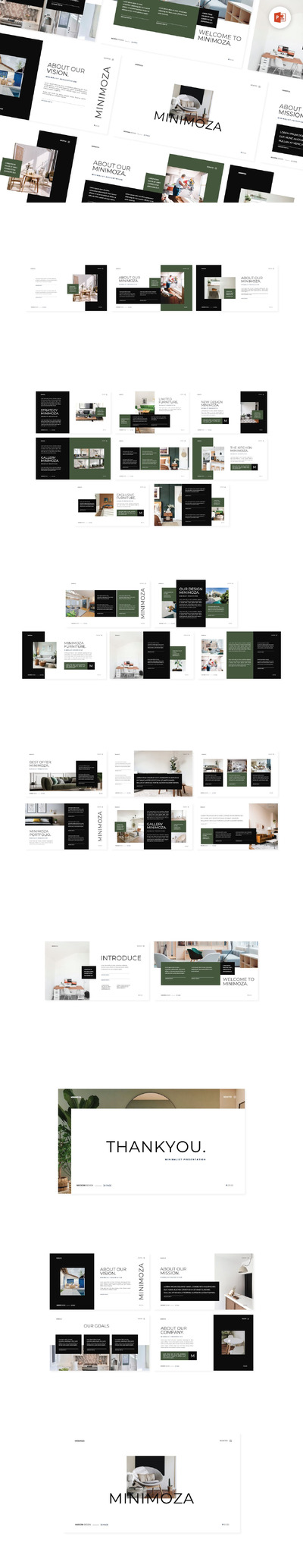 极简主义 PPT模版 (PPT,PPTX)
