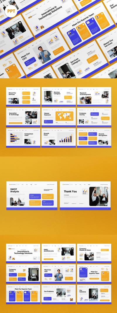 白洁公司简介演示PPT模版 (PPT)