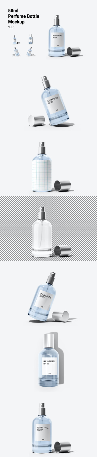 50ml 香水瓶样机 Vol.1 (PSD)