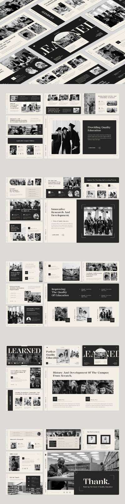 学习-大学 PowerPoint 模板 (PPTX,PPT)