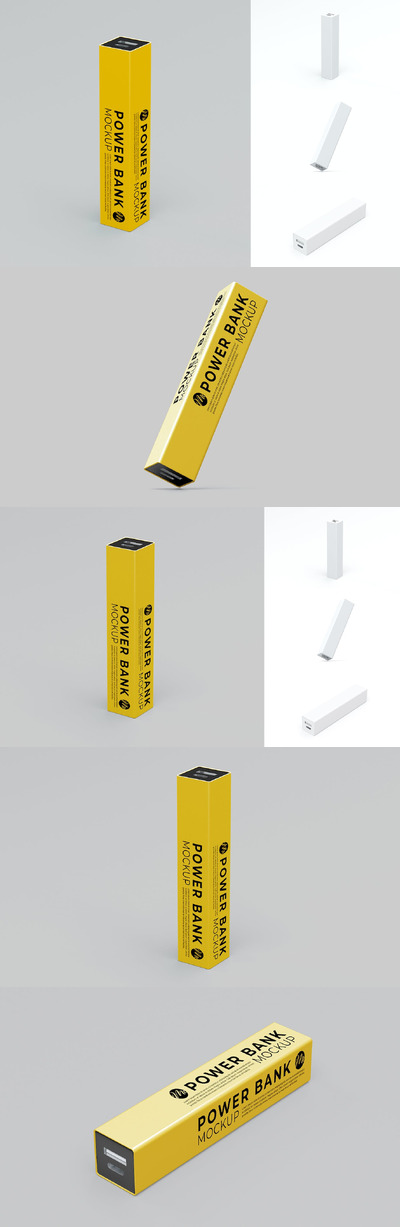 贴纸移动电源样机套装（PSD） (PSD)