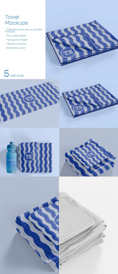 毛巾样机 （PSD） (PSD)