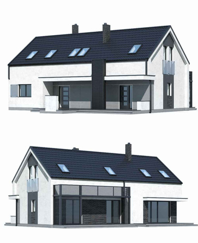 房屋 住宅 建筑3D模型（OBJ,FBX,MAX）