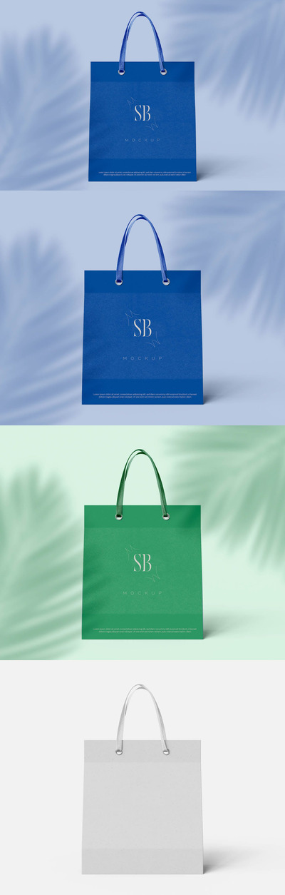购物袋样机 （PSD） (PSD)
