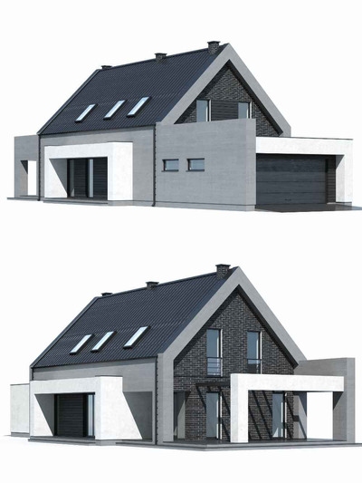 房屋 住宅 建筑3D模型（OBJ,FBX,MAX）