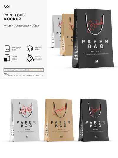 纸袋样机 (PSD)