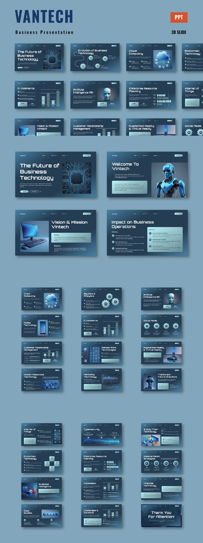 业务介绍 -PPT模版 (PPTX)