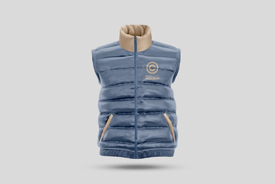 羽绒背心样机 (PSD)