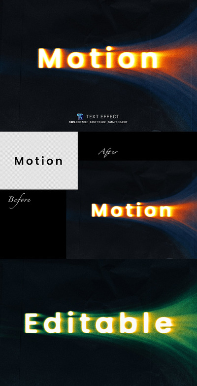 视频特效字体动画 (PSD)