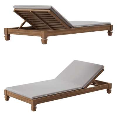 Gervasoni Jeko日光浴床3D模型（OBJ,FBX,MAX）