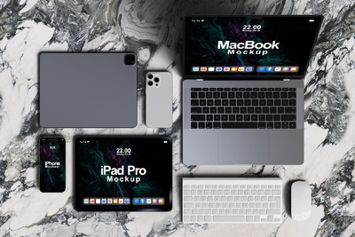 多设备模型 (PSD,JPG)