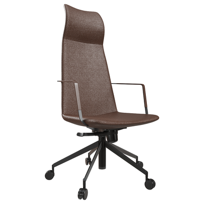 B&T Design Zone Executive高背办公转椅3D模型（OBJ,FBX,MAX）