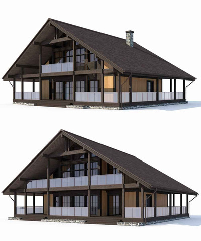 房屋 住宅 建筑3D模型（FBX,MAX）