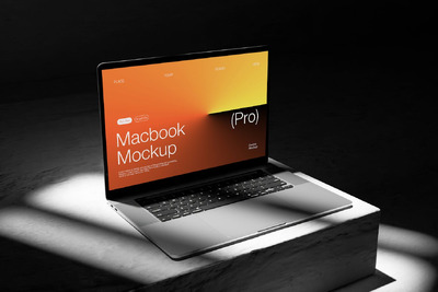 Macbook 电脑样机 (PSD)