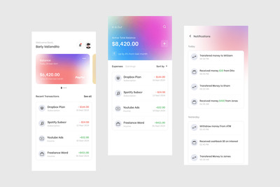 金融应用APP UI KIT (FIG)