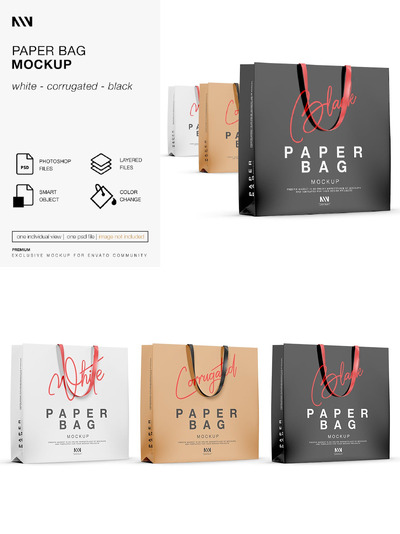 纸袋样机 (PSD)