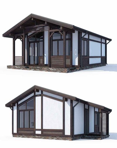 房屋 住宅 建筑3D模型（FBX,MAX）