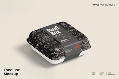 食品盒样机 (PSD)