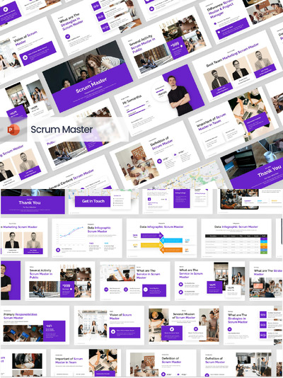 现代风格的演示演讲PPT模板 (PPTX)