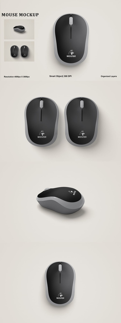 鼠标样机 (PSD,PDF)