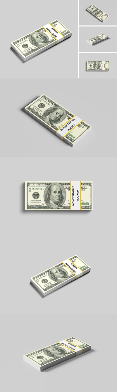 钱栈样机 (PSD,PDF)