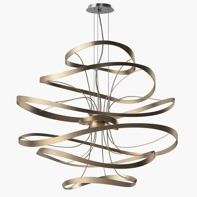 Corbett lighting Calligraphy书法系列吊灯3D模型（OBJ,FBX,MAX）