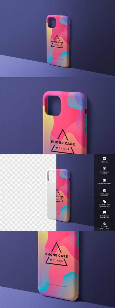 iPhone 手机壳样机 (PSD)