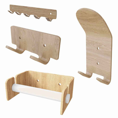 Inno Jr.系列木质挂钩 衣帽架3D模型（OBJ,FBX,MAX）