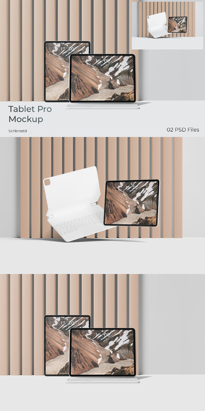 平板电脑专业模型 v2（PSD）