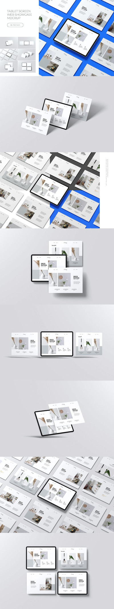 平板电脑屏幕样机（PSD）