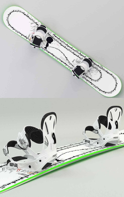 滑雪板3D模型（FBX,MAX）
