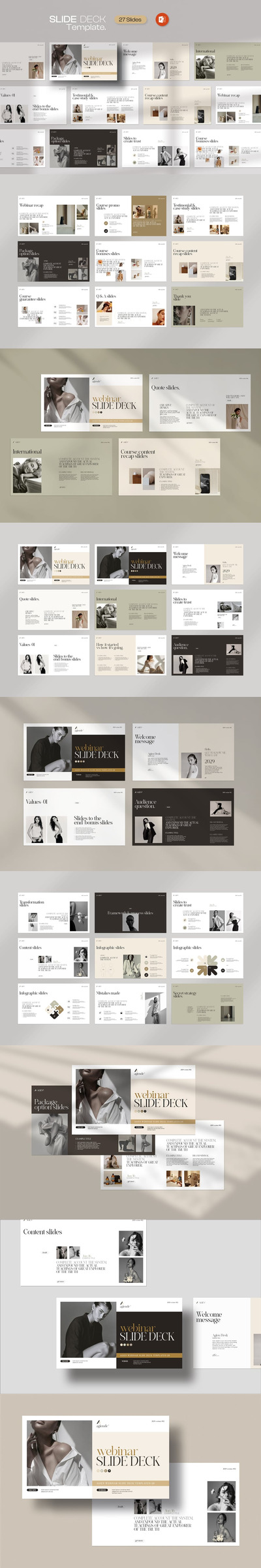 网络研讨会幻灯片PPT模版PPT模版 (PPTX)