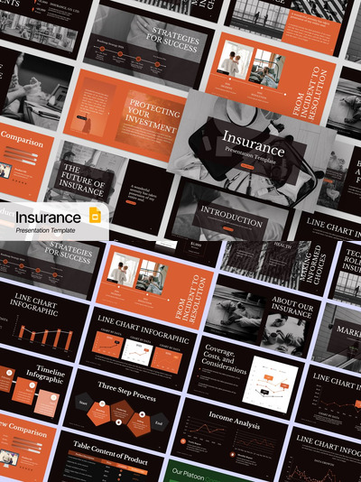 保险计划PPT模版 (PPTX)