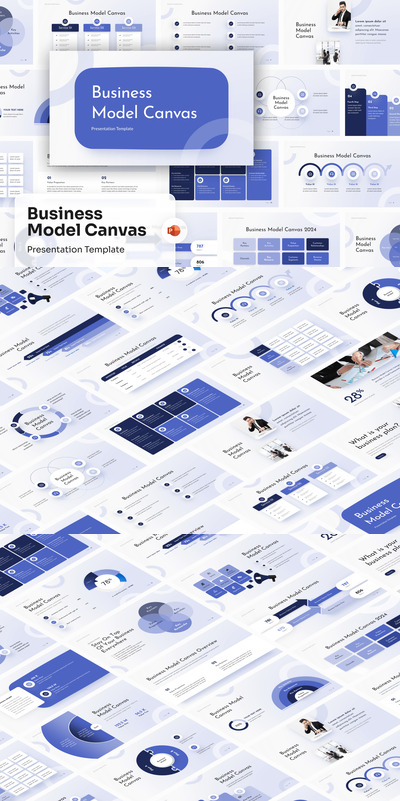 商业模式 PPT模版 (PPTX)