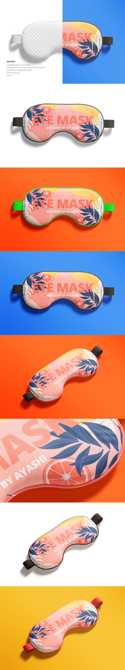 蒙眼眼罩样机 (PSD)