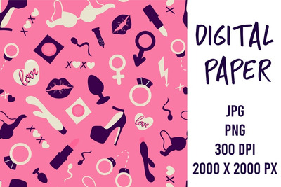 粉色图案与成人玩具 (JPG,PNG)